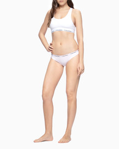 calvin klein women's carousel logo cotton bikini