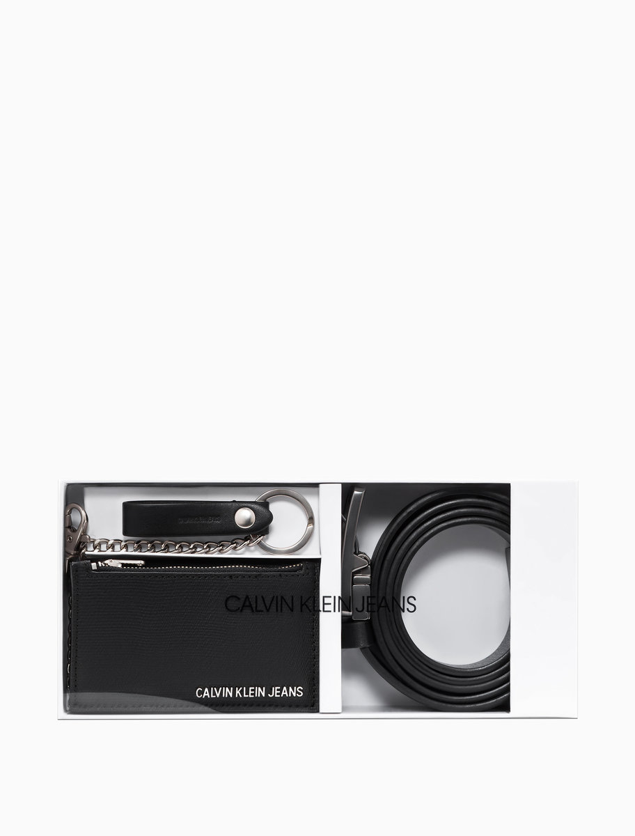 calvin klein belt gift set