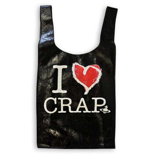 vivienne westwood i love crap bag