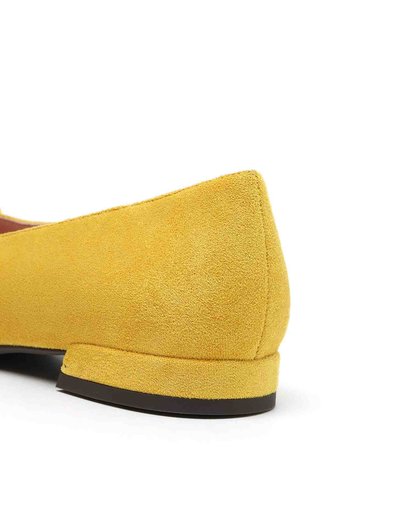 yellow bow flats