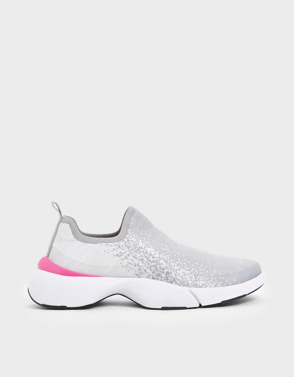 on sneakers