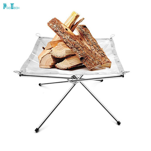 Camping Gear 戶外燒烤爐 營火爐架 戶外野營焚燒架 燒烤焚火爐 折疊柴火爐 Hktvmall 香港最大網購平台