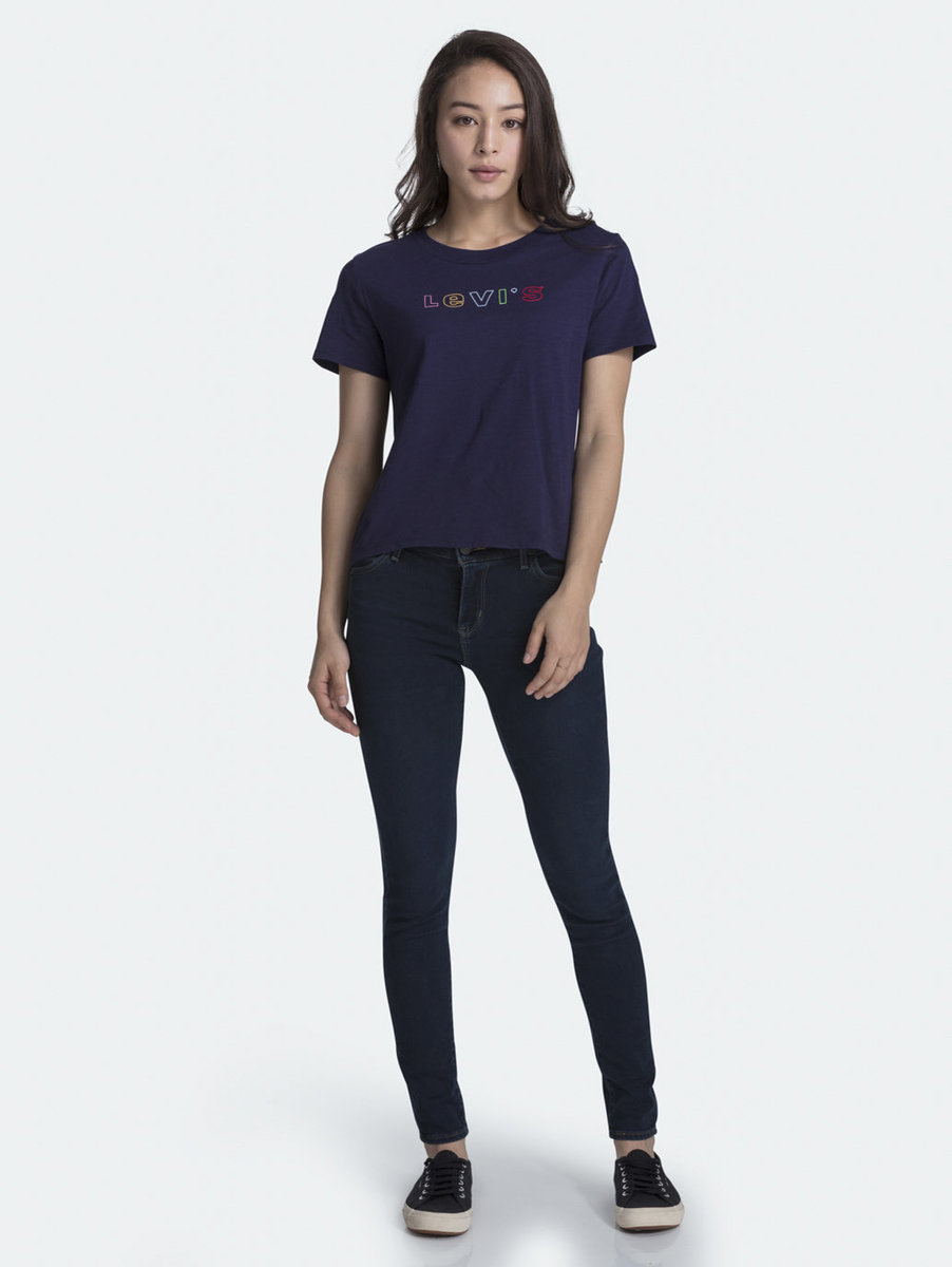 levi's cropped t shirt