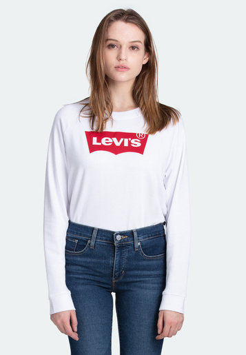 levis waffle crewneck