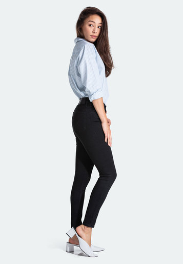 high rise super skinny jeans