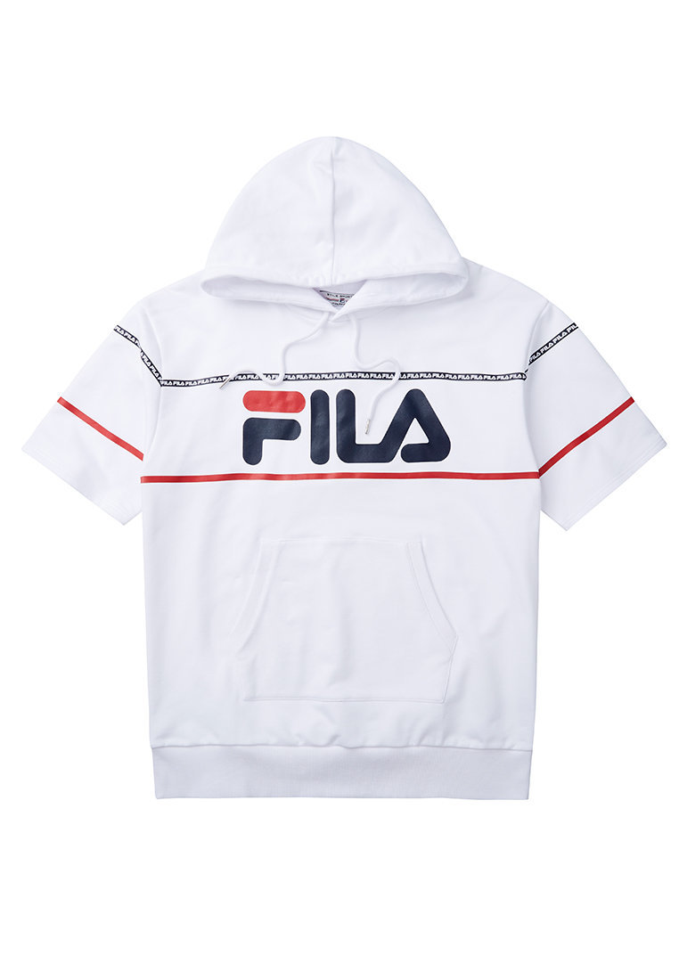 fila short sleeve hoodie