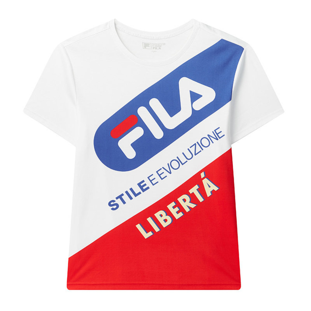 FILA | Men's Logo Colour Blocks Cotton 