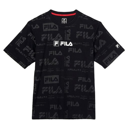 fila all over logo t shirt