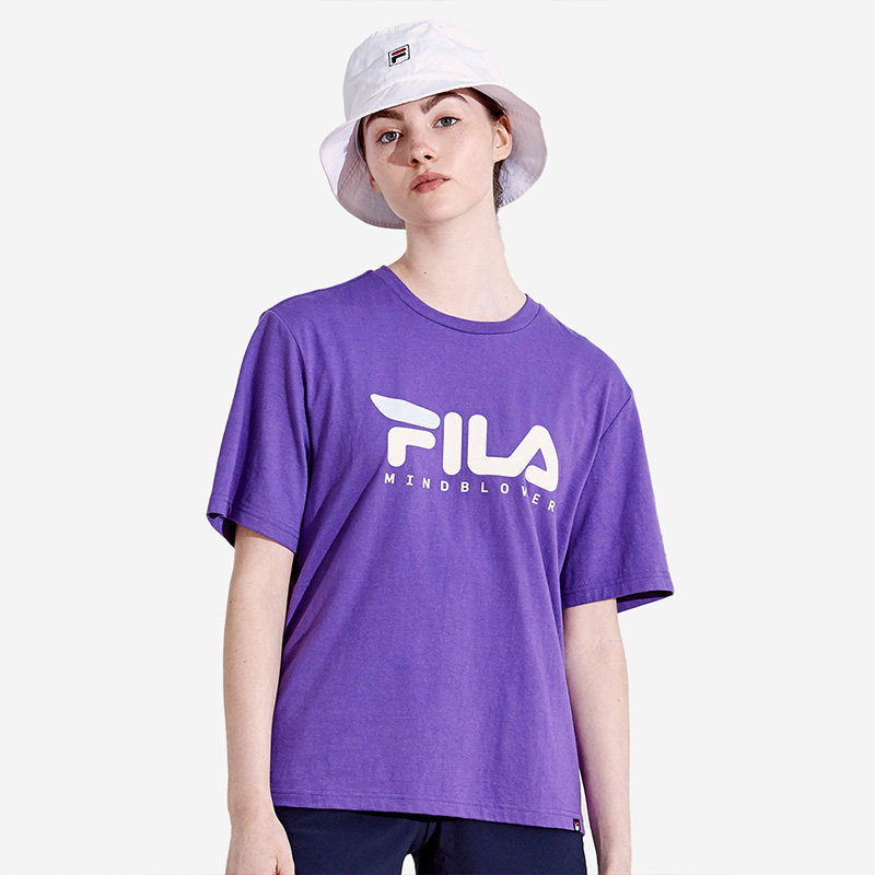 fila purple t shirt