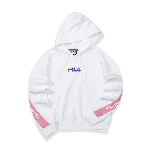 white cotton hoodie women's