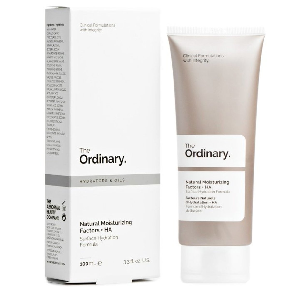 The Ordinary 100ml超值裝天然保濕因子 透明質酸補水乳液100ml Natural Moisturizing Factors Ha Hktvmall 香港最大網購平台