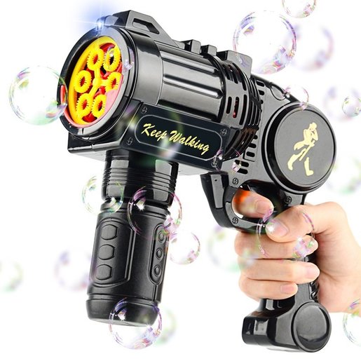 black bubble gun