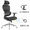 Include installation and delivery  Black frame black 4D armrest hollow wheel computer chair esport chair