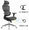 Include installation and delivery  Black frame black 4D armrest hollow wheel computer chair esport chair