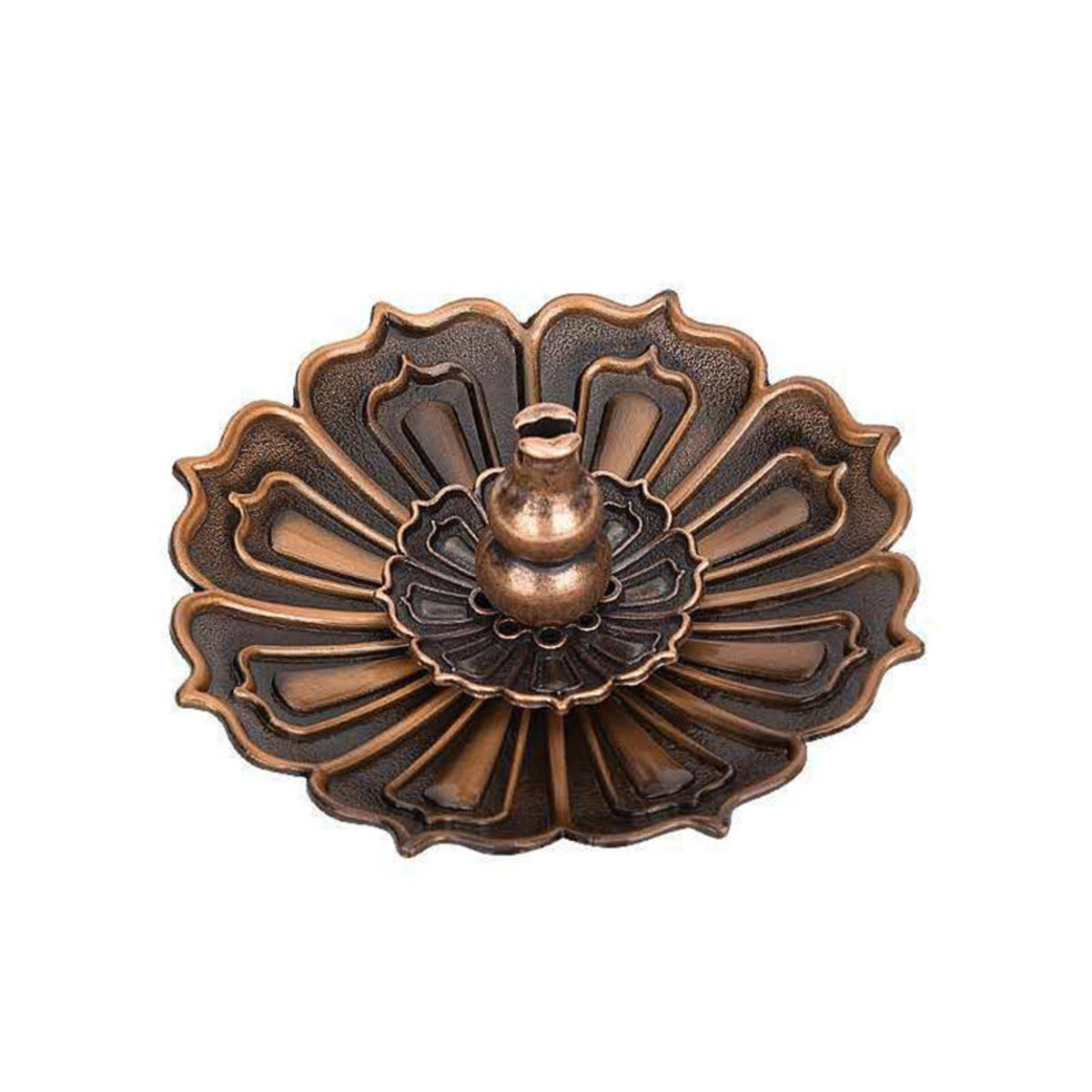 迷你櫻花葫蘆香插 合金材質盤香線香錐香適用