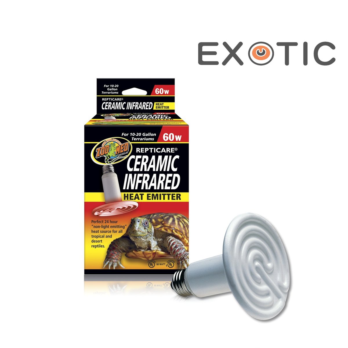 Zoo Med ReptiCare Ceramic Infrared Heat Emitter 60W HKTVmall The