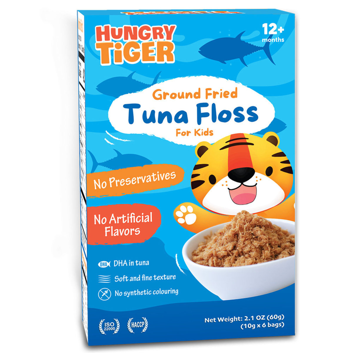 Ground Fried Tuna Floss For Kids 60g (10g x 6bags) (12m+)<2069>Best Before：2026/10/27