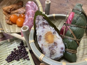 咸肉 全隻蛋黃 紅豆粽 (急凍)