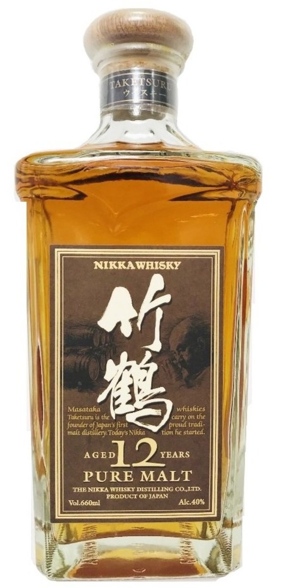 竹鶴 Nikka 竹鶴12年 初期 瓶裝 純麥威士忌43 香港電視hktvmall 網上購物