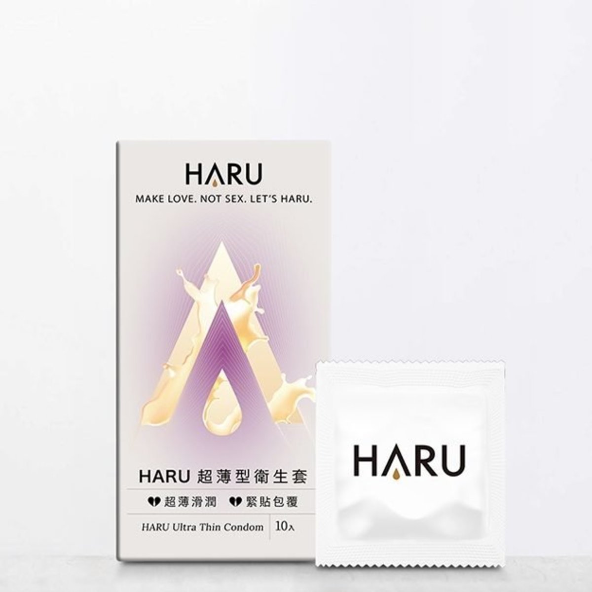 Haru Ultra Thin 10's Pack Latex Condom