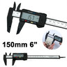 Electronic vernier caliper clip ruler 0-150mm measuring instrument digital ruler metric conversion (mm/inch) internal and external measurement