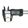 Electronic vernier caliper clip ruler 0-150mm measuring instrument digital ruler metric conversion (mm/inch) internal and external measurement