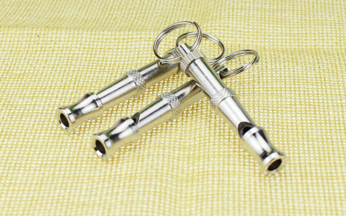 帶掛繩可調節銀色寵物訓犬笛 不銹鋼狗笛 訓犬口哨 犬笛訓狗器 寵物訓練器 可調節馴犬笛 訓練寵物狗笛 訓犬超聲波 訓狗笛 狗哨子