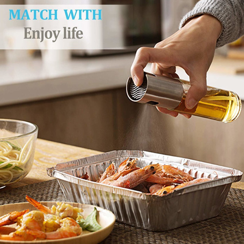 Stritra Multifunctional Air Pressure Spray Bottle 100ml Oil Spray