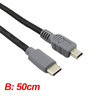 50cm USB3.1 Type-C to Mini USB cable type-c mobile phone OTG cable type-C mobile phone to camera cable charging cable
