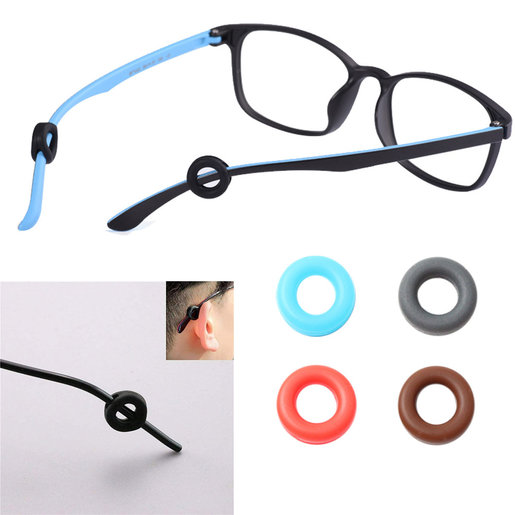 Eyeglasses Holder Strap 3-Pack - Adjustable Anti-Slip Eyewear Retainer With Silicone Ear Grips For Sports & Outdoor Activities