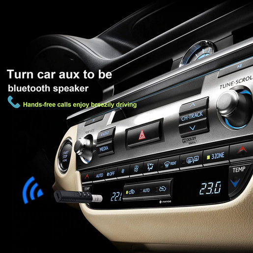 屯團百貨 藍牙接收器3 5mm 無線汽車適配器car Bluetooth 車用藍牙音頻接收器車用mp3 Aux音頻 Hktvmall 香港最大網購平台