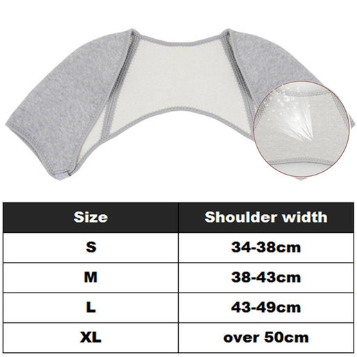 Double Shoulder Support Brace Strap Joint Sport Gym Arthritis