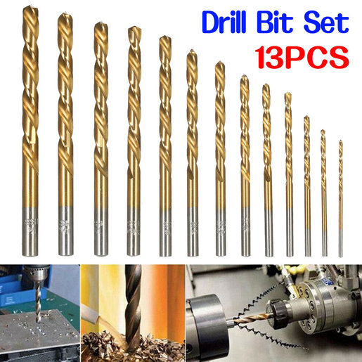 Cobalt Drill Bit Set (1/16-1/4 Inch, 13PCS), M35 Jamaica