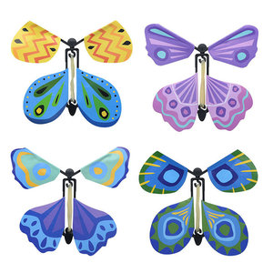 Flying Butterfly Prank Greeting Card Birthday Anniversary Wedding Props Kid Toys