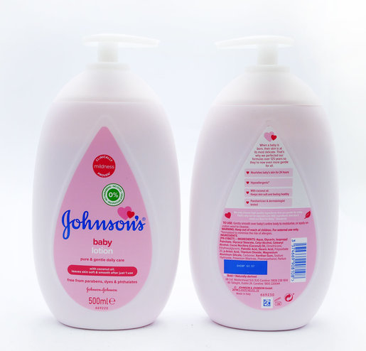 hair lotion johnson baby