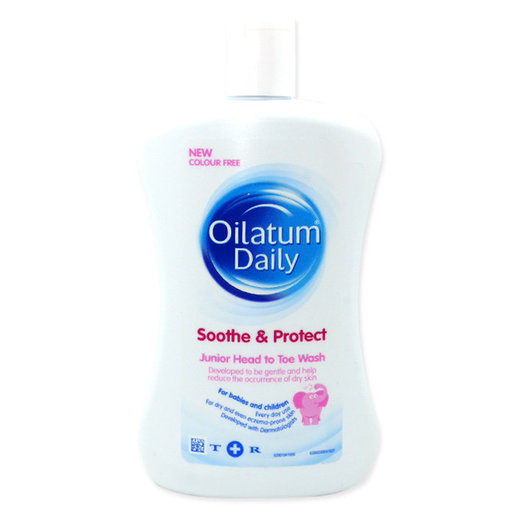 Oilatum junior head to sales toe wash