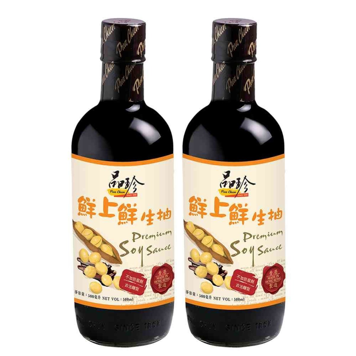 鮮上鮮生抽 500ml (2支)