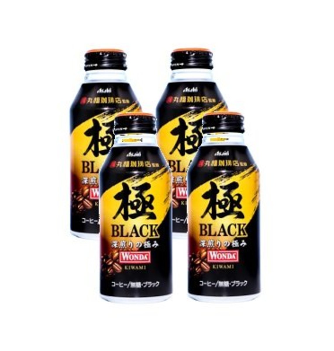 Asahi | Wonda Black Coffee 400g x 4 cans | HKTVmall The Largest HK
