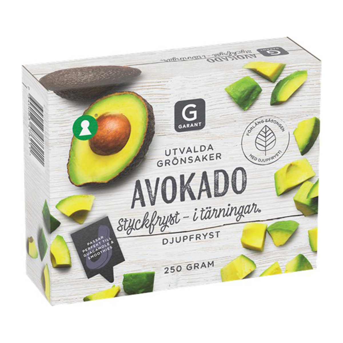 Avocado Dices 250g (Frozen-18°C) (best before: 30 May 2024)