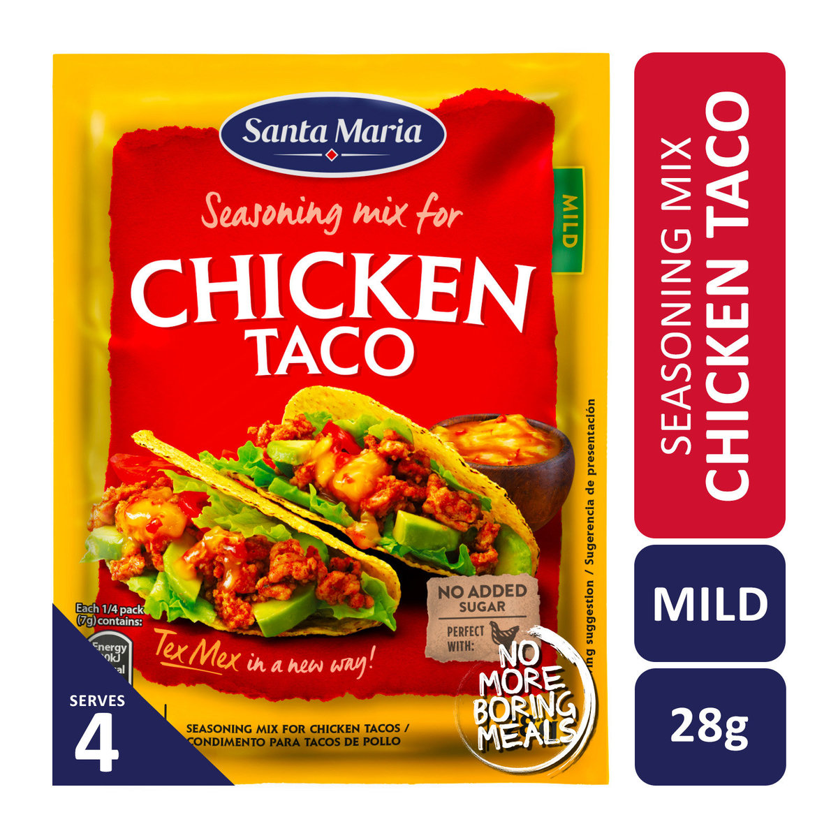 Chicken Taco Spice Mix 28g (Best before: 19 Oct 2024)