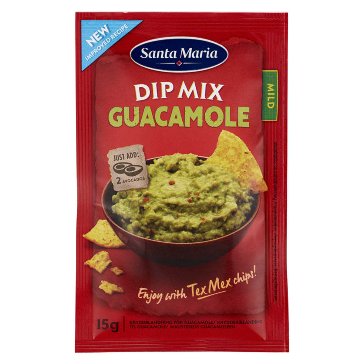 Guacamole Dip Mix 15g (Best before: 3 May 2025)