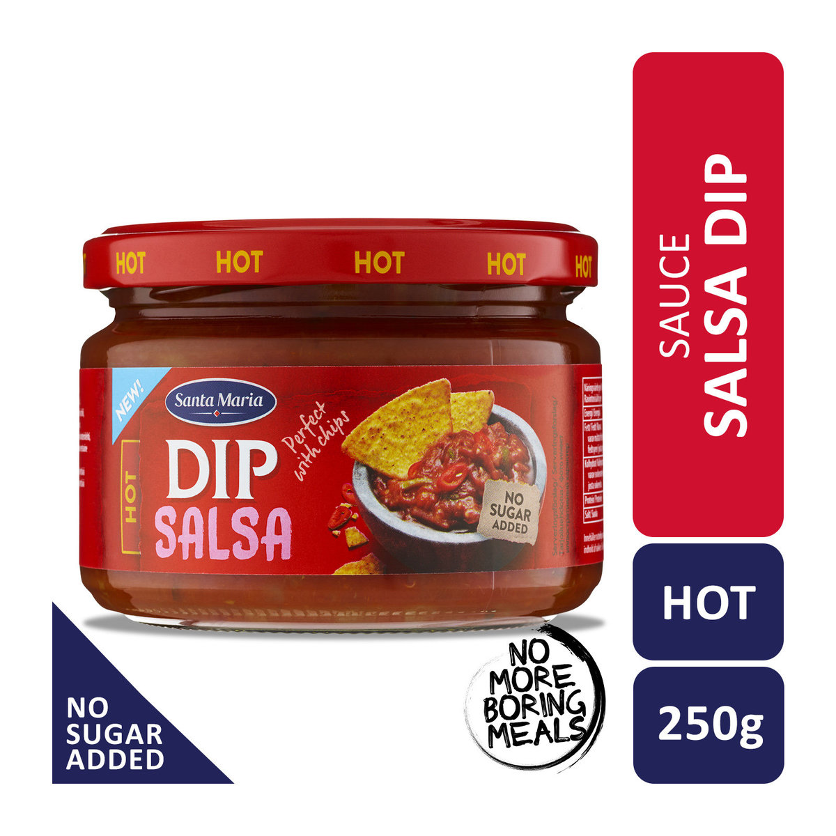 Salsa Dip Hot 250g (Best before: 19 Oct 2025)