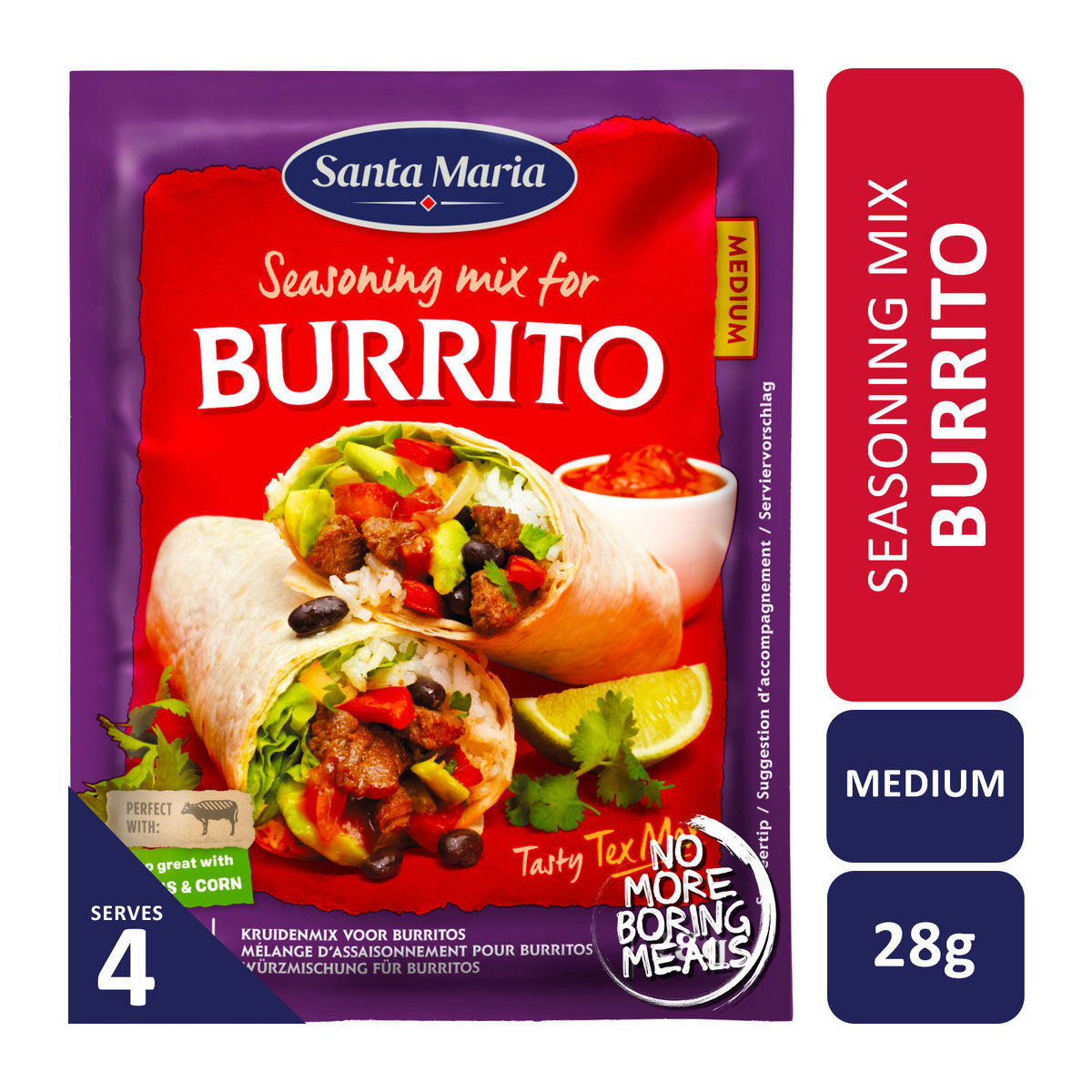 Burrito Spice Mix 28g (Best Before: 02 May 2025)