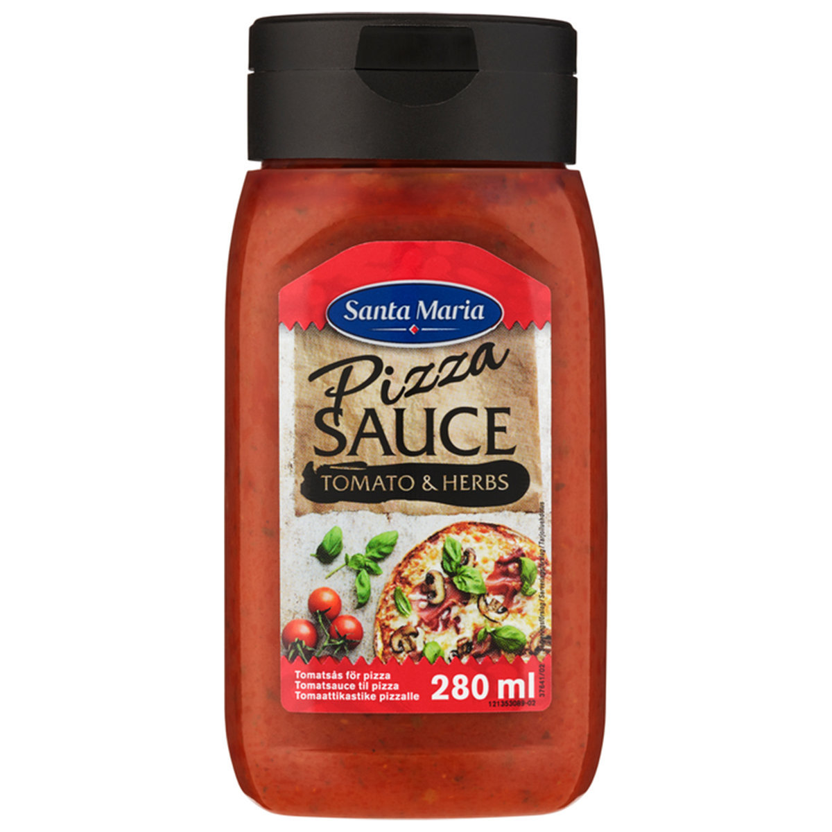Pizza Sauce Tomato & Basil 280 ml (Best before: 26 Apr 2023)