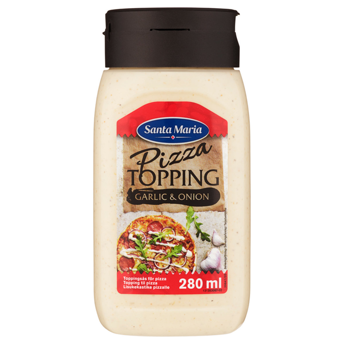 Pizza Topping Garlic & Onion 280 ml (best before: 27 Apr 2024)