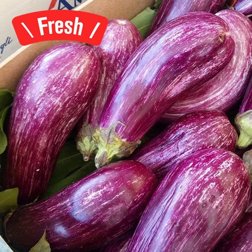 乜乜食品 台灣直送有機花茄 茄子 2條 Hktvmall 香港最大網購平台