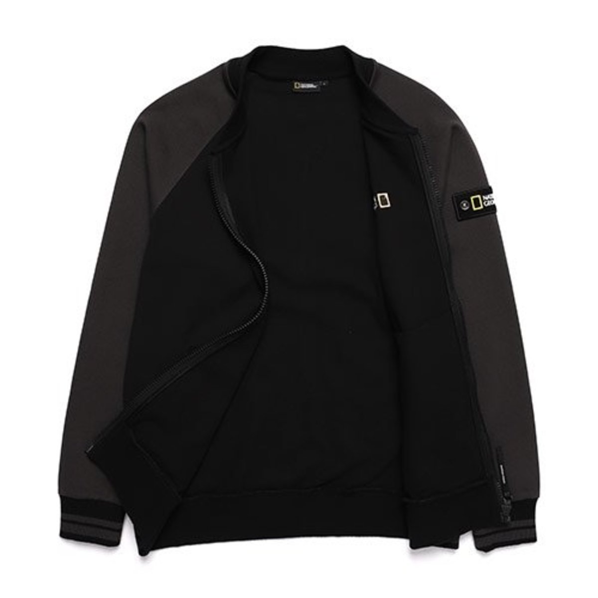 NATIONAL GEOGRAPHIC | Men Training Jacket | Color : Black黑色 | Size