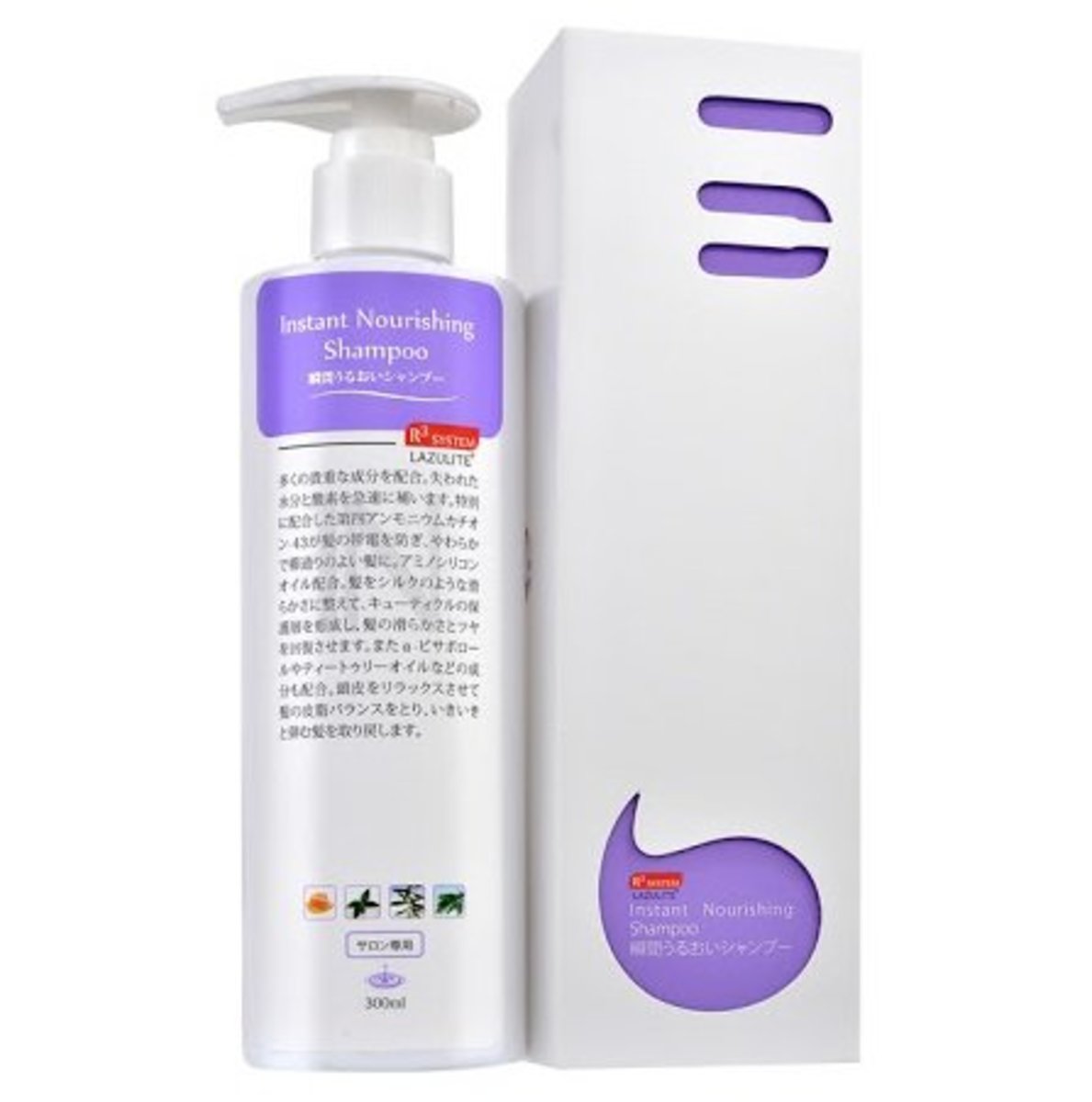 LAZULITE Instant Nourishing shampoo 300ml 瞬間滋潤沐髮乳 [平行進口] HKTVmall