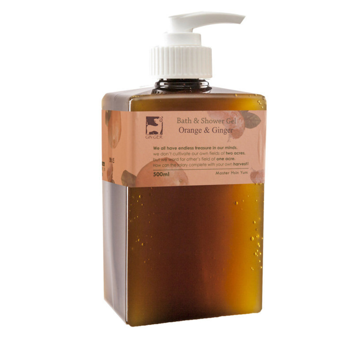 GIN GER Ginger Orange Ginger Bath Gel (500ml) HKTVmall The Largest