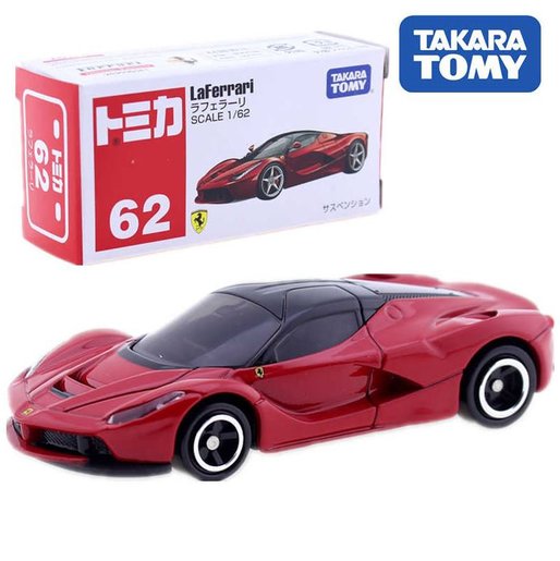 Tomica Tomica No 62 法拉利ferrari Laferrari 金屬模型 日本原裝進口 玩具車 模型車 金屬 Hktvmall 香港最大網購平台